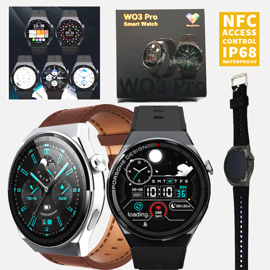 WO3 Pro Smartwatch - NFC Access Control